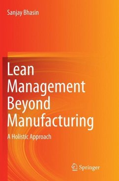 Lean Management Beyond Manufacturing - Bhasin, Sanjay