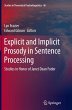 Explicit and Implicit Prosody in... - Bild 1