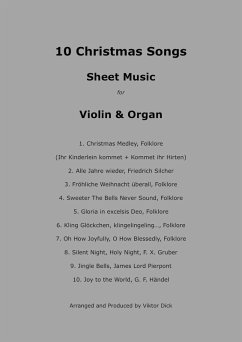10 Christmas Songs (Violin & Organ) (eBook, ePUB) - Dick, Viktor