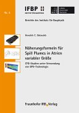 Näherungsformeln für Spill Plumes in Atrien variabler Größe. (eBook, PDF)