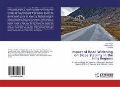 Impact of Road Widening on Slope Stability in the Hilly Regions