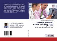 Dedicated multimodal corpora for ESL curriculum implications