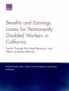 Benefits and Earnings Losses for Permanently Disabled Workers in California - Dworsky, Michael; Seabury, Seth A; Neuhauser, Frank W
