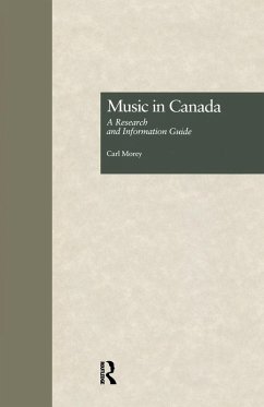 Music in Canada - Morey, Carl