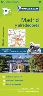 Madrid y alrededores - Zoom Map 121 - Michelin