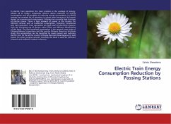 Electric Train Energy Consumption Reduction by Passing Stations