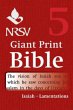 NRSV Giant Print Bible - Bild 1