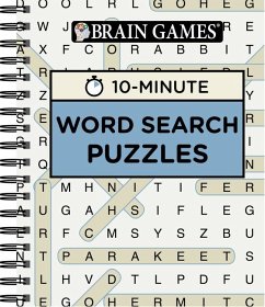 Brain Games - 10 Minute: Word Search Puzzles (Blue) - Publications International Ltd; Brain Games
