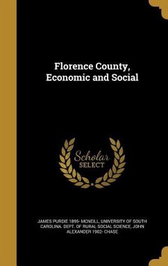 Florence County, Economic and Social