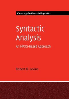 Syntactic Analysis - Levine, Robert D.
