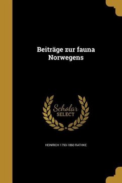 Beiträge zur fauna Norwegens Beiträge zur fauna Norwegens