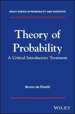 Theory of Probability - de Finetti, Bruno