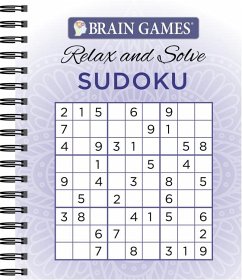 Brain Games - Relax and Solve: Sudoku (Purple) - Publications International Ltd; Brain Games