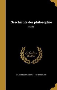 Geschichte der philosophie; Band 5