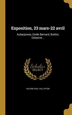 Exposition, 23 mars-22 avril - Vallotton, Galerie Paul