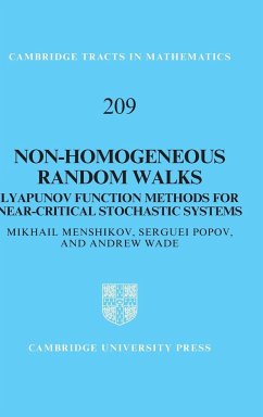 Non-Homogeneous Random Walks - Menshikov, Mikhail; Popov, Serguei; Wade, Andrew