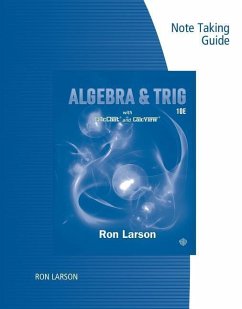 Note Taking Guide for Larson's Algebra & Trigonometry, 10th - Larson, Ron