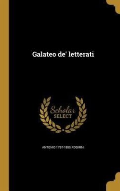 Cover Galateo de' letterati