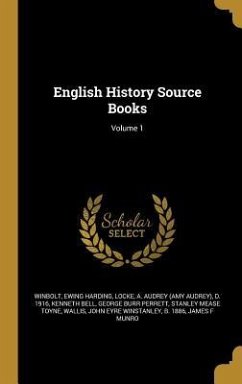 English History Source Books; Volume 1