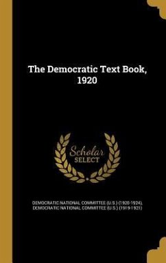 The Democratic Text Book, 1920