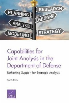 Capabilities for Joint Analysis in the Department of Defense - Davis, Paul K