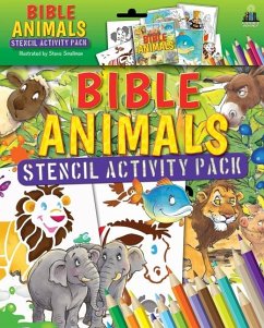 Bible Animals Stencil Activity Pack - Dowley, Tim