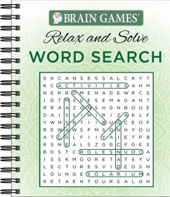 Brain Games - Relax and Solve: Word Search (Green) - Publications International Ltd; Brain Games