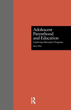 Cover Adolescent Parenthood and Education