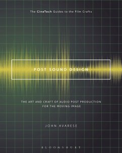 Post Sound Design - Avarese, John (Drexel University, USA)