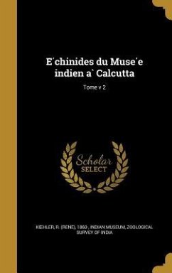 Cover Échinides du Musée indien à Calcutta; Tome v 2