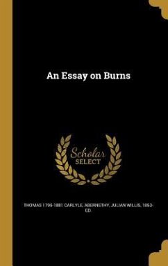 Cover An Essay on Burns