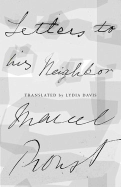 Letters to His Neighbor - Proust, Marcel