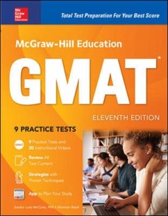 McGraw-Hill Education GMAT, Eleventh Edition - McCune, Sandra Luna; Reed, Shannon