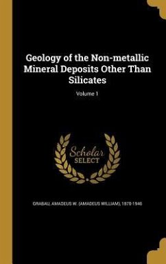 Geology of the Non-metallic Mineral Deposits Other Than Silicates; Volume 1