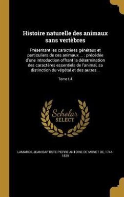 Cover Histoire naturelle des animaux sans vertèbres