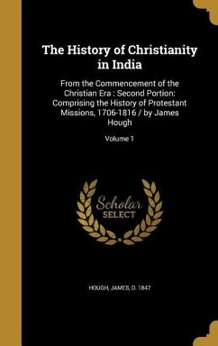 Cover The History of Christianity in India
