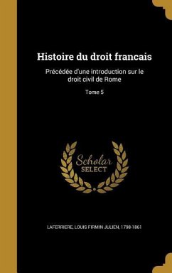 Histoire du droit francais