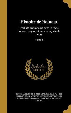 Cover Histoire de Hainaut
