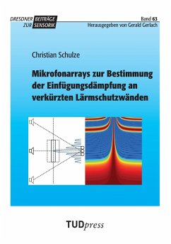Mikrofonarrays zur Bestimmung der Einfügungsdämpfung an verkürzten Lärmschutzwänden - Schulze, Christian
