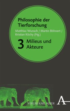 Cover Philosophie der Tierforschung