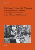 Nachwort, Festschrift, Widmung