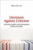 Literature Against Criticism (eBook, ePUB)