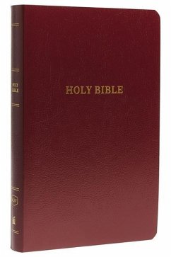 KJV, Gift and Award Bible, Imitation Leather, Burgundy, Red Letter Edition - Thomas Nelson