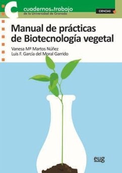 Manual de prácticas de biotecnología vegetal - García del Moral Garrido, Luis Fernando; Martos Núñez, Vanessa María