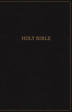 KJV, Thinline Bible, Compact, Imitation Leather, Black, Red Letter Edition - Thomas Nelson