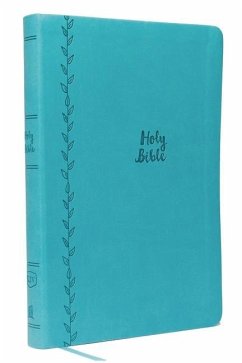 KJV, Value Thinline Bible, Compact, Imitation Leather, Blue, Red Letter Edition - Thomas Nelson