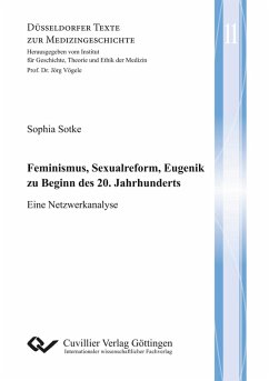 Cover Feminismus, Sexualreform, Eugenik zu Beginn des 20. Jahrhunderts