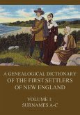 A genealogical dictionary of the first settlers of New England, Volume 1 (eBook, ePUB)