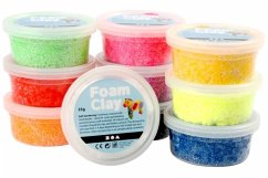Cover Creativ Company Foam Clay® , sortierte Farben, 10x35 g
