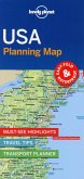 Lonely Planet USA Planning Map